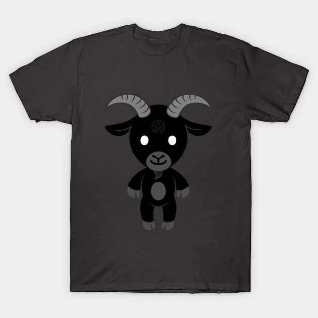 Black Phillip T-Shirt by ZombieGirl01